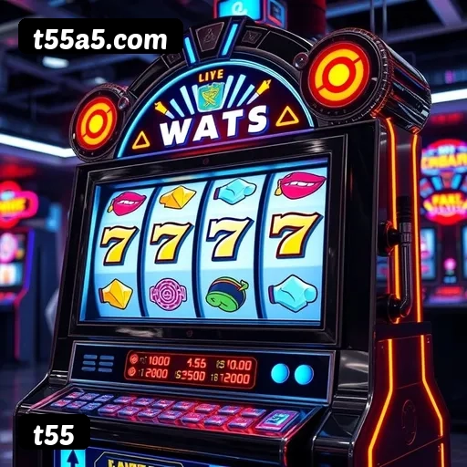 t55 segurança SSL 256-bit - Licença Curaçao, eCOGRA, GLI certificado